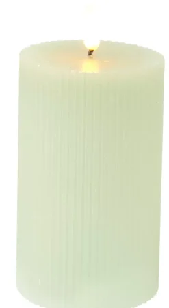 Velas Led-CASA Led Vela Com Led Menta Verde