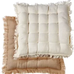 Almofadas De Assento-CASA Lia Almofada De Assento Branco