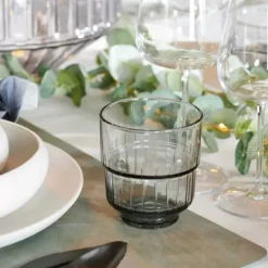 Copos Para Beber-CASA Linq Copo Cinzento