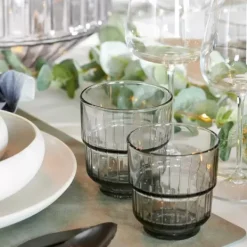 Copos Para Beber-CASA Linq Copo Cinzento