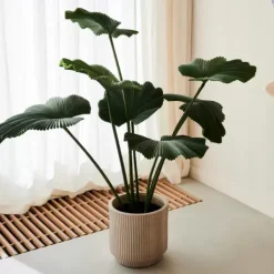 Plantas Artificiais-CASA Lotus Planta Verde