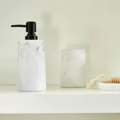 Acessórios De Lavatorio-CASA Luna Suporte Para Escova De Dentes Aspeto De M Rmore