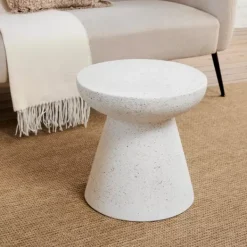 Mesas De Apoio-CASA Magnus Mesa Auxiliar Branco