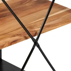 Estantes-CASA Marcel Estante Para Roupa Preto