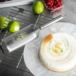 Instrumentos De Cozinha-CASA Masterchef Ralador/Raspador Prateado