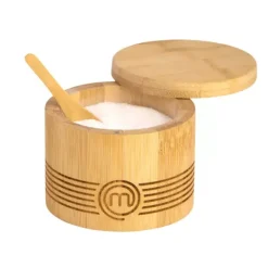 Instrumentos De Cozinha-CASA Masterchef Saleiro Com Colher Natural