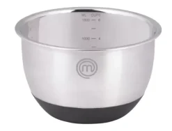 Instrumentos De Cozinha-CASA Masterchef Tigela Para Misturar Prateado
