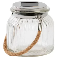 Grinaldas Com Luzes-CASA Mia Candeeiro Solar Transparente