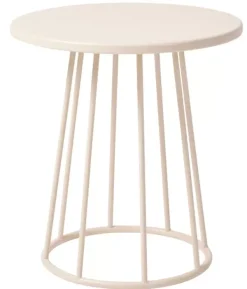 Mesas De Apoio-CASA Miller Mesa Auxiliar Areia Bege
