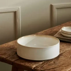 Tigelas-CASA Mineral Marble Tigela Branco