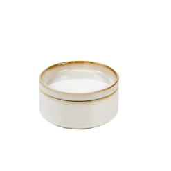 Tigelas-CASA Mineral Marble Tigela Branco