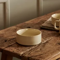 Tigelas-CASA Mineral Sand Tigela Bege