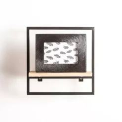 Estantes De Parede-CASA Mix&Match Estante De Parede Preto, Natural