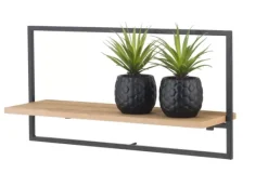 Estantes De Parede-CASA Mix&Match Estante Para Pendurar Preto, Natural