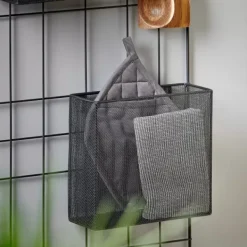 Decora O De Parede-CASA Modular Cesto De Fios Preto