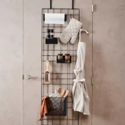 Decora O De Parede-CASA Modular Estante Fio Preto