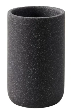 Acessórios De Lavatorio-CASA Moon Suporte Para Escova De Dentes Cinzento Escuro