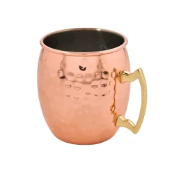 Acessórios Cocktail-CASA Moscow Mule Caneca Dourado, Acobreado