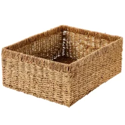Cestos-Gaveta-CASA Mykonos Cesto Gaveta L Natural