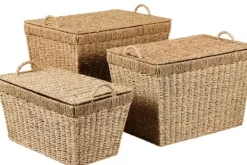 Arcas De Arrumação-CASA Mykonos Mala De Arrumação S Natural