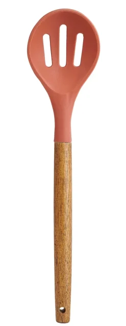 Instrumentos De Cozinha-CASA Nara Colher Aberto Natural, Terracota