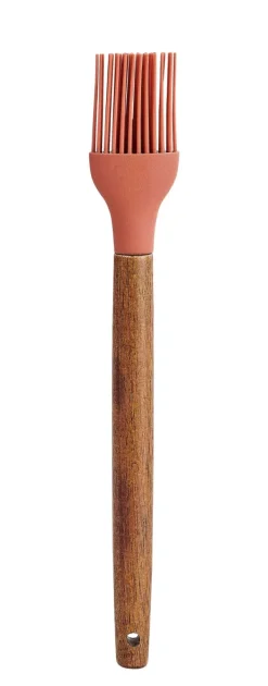 Instrumentos De Cozinha-CASA Nara Pincel De Cozinha Natural, Terracota
