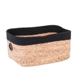 Cestos-Gaveta-CASA Naturel Cesto Gaveta Preto, Natural