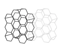 Acessórios De Vinho-CASA Nau Estante Para Vinho Para 9 Garrafas Preto