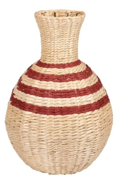 Jarras-CASA Nepal Jarra Castanho, Natural, Vermelho Escuro