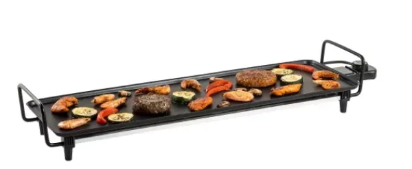 M Quinas De Cozinha-CASA New Plancha Placa De Grelhar Xxl Preto