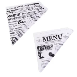 Aperitivo E Tapas-CASA Njam Sacos Bico Conjunto De 10 Preto, Branco