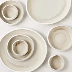 Tigelas-CASA Nordic Prato Branco