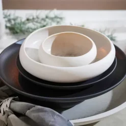 Tigelas-CASA Nordic Tigela Branco