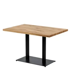 Mesas De Jantar-CASA Oak Mesa De Jantar Natural