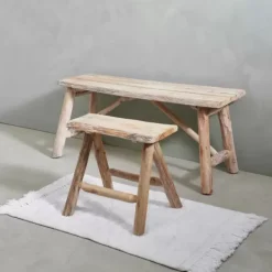 Tamborete-CASA Odilon Banco Natural