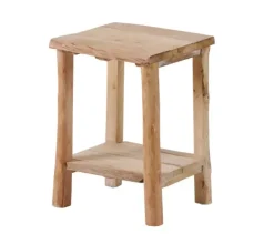 Mesas De Apoio-CASA Odilon Mesa Auxiliar Natural