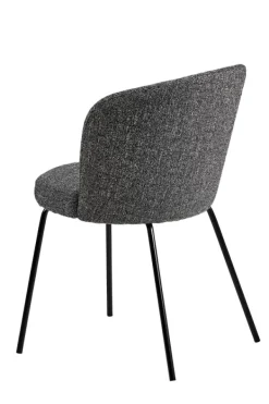 Cadeiras Sala Jantar-CASA Olivier Cadeira De Sala De Jantar Cinzento