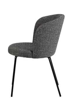 Cadeiras Sala Jantar-CASA Olivier Cadeira De Sala De Jantar Cinzento