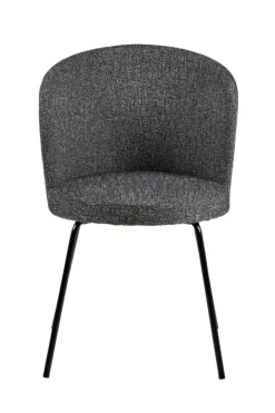 Cadeiras Sala Jantar-CASA Olivier Cadeira De Sala De Jantar Cinzento