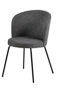 Cadeiras Sala Jantar-CASA Olivier Cadeira De Sala De Jantar Cinzento