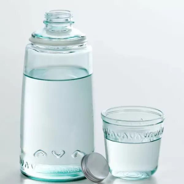 Jarros-CASA On The Go Garrafa E Copo Transparente