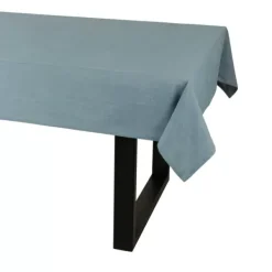 Toalhas De Mesa-CASA Organic Toalha De Mesa Azul Claro