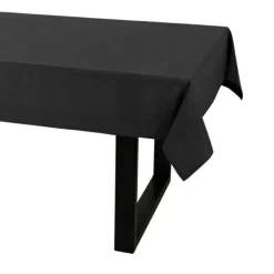 Toalhas De Mesa-CASA Organic Toalha De Mesa Preto