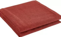 Toalhas De Mesa-CASA Organic Toalha De Mesa Vermelho