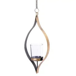 Suportes Para Velas Para Lamparinas-CASA Oval Porta-Velas Para Lamparinas Bronze