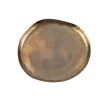 Pratos Decorativos-CASA Ovals Prato Apresenta O Dourado
