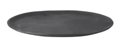 Pratos Para Servir-CASA Ovals Prato De Apresenta O Preto