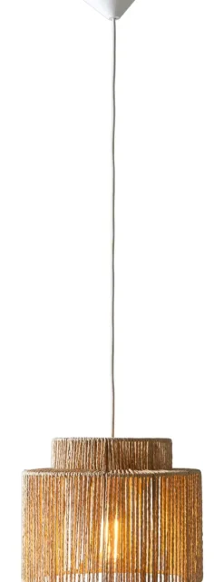 Candeeiros Pendentes-CASA Paille Abajur Natural