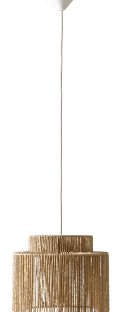 Candeeiros Pendentes-CASA Paille Abajur Natural