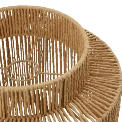 Candeeiros Pendentes-CASA Paille Abajur Natural